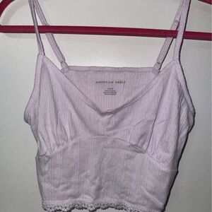 American Eagle Light Purple Cami Top